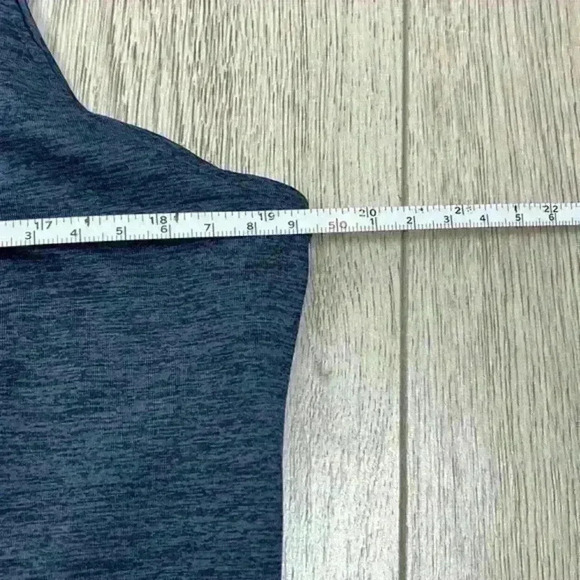 Lady Hagen Golf Shirt Essentials Collared Navy Blue Space Dye Sleeveless Size M - Picture 2 of 8
